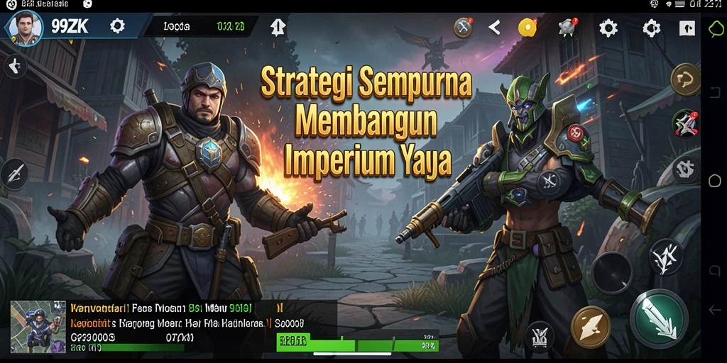 Tampilan gameplay yang menarik di 99ZK dengan strategi yang mendebarkan.