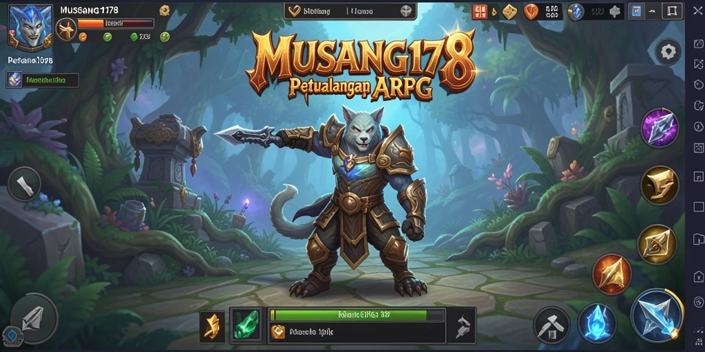 Gameplay menarik dan grafis menawan di MUSANG178.
