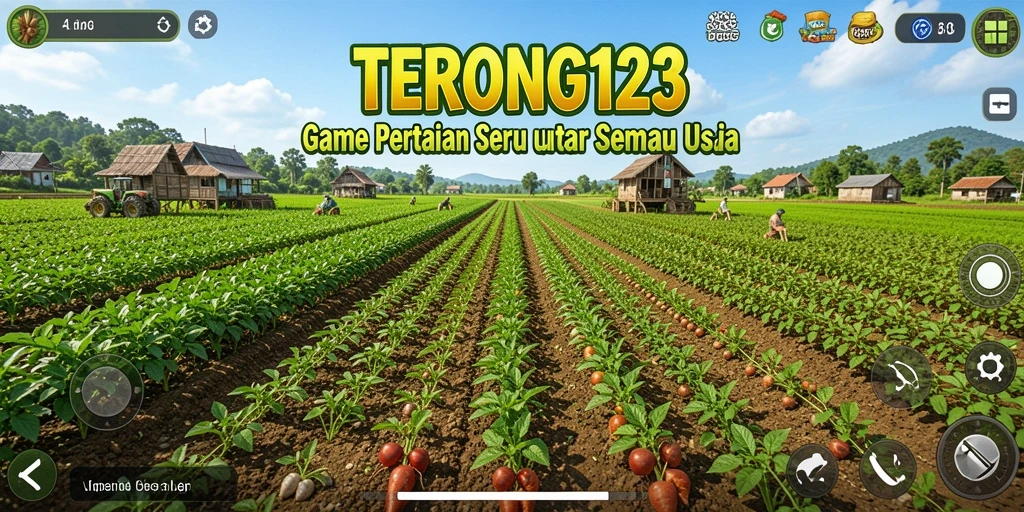 Tampilan menarik dalam gameplay pertanian seru TERONG123.